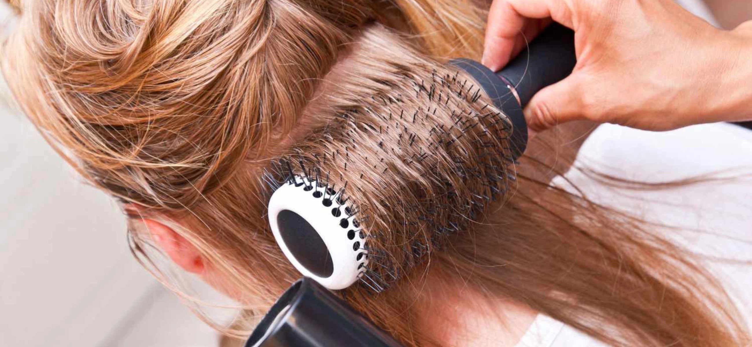 How to use hair dryer brush