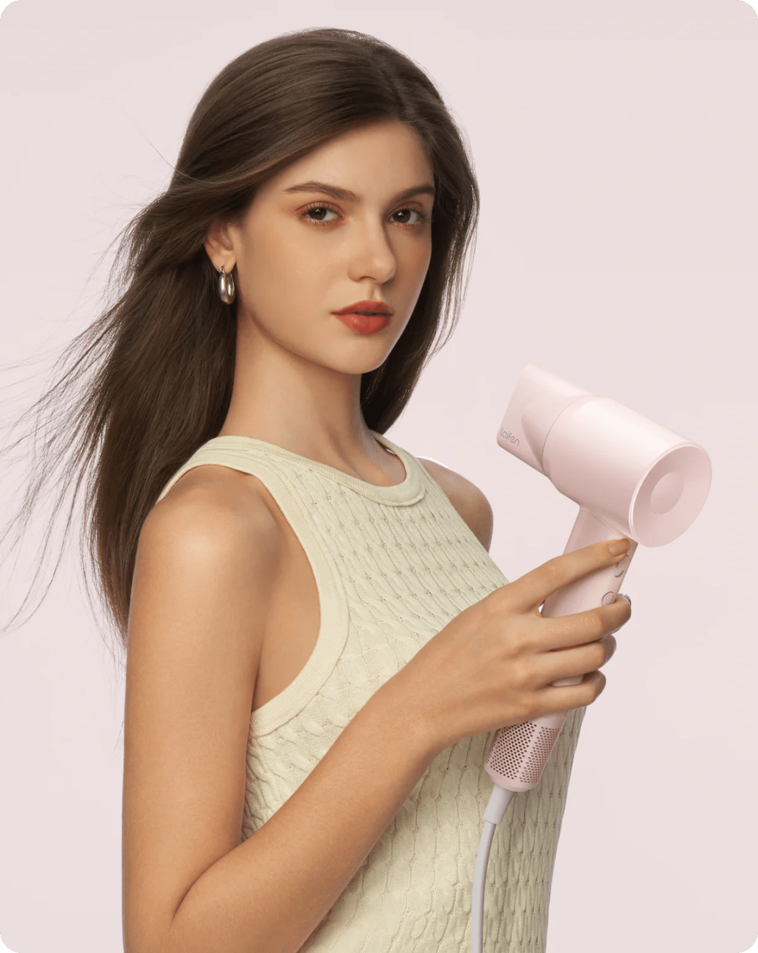 Lightweight quiet hair dryer​ - Laifen SE Lite Glossy Pink